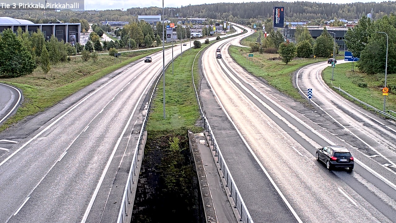 Weather Camera Image Väg 3 Birkala, Pirkkahalli, Pirkkala, Pirkanmaa