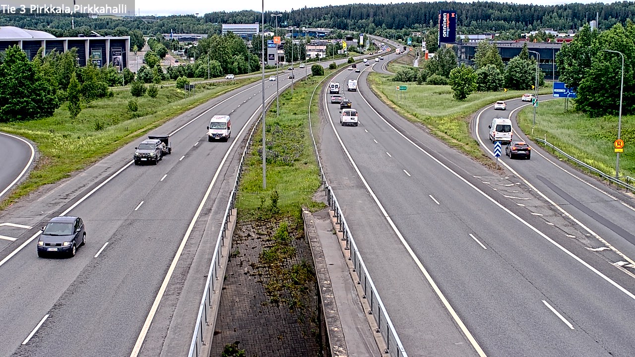 Kelikamerat Kuva Tie 3 Pirkkala, Pirkkahalli, Pirkkala, Pirkanmaa