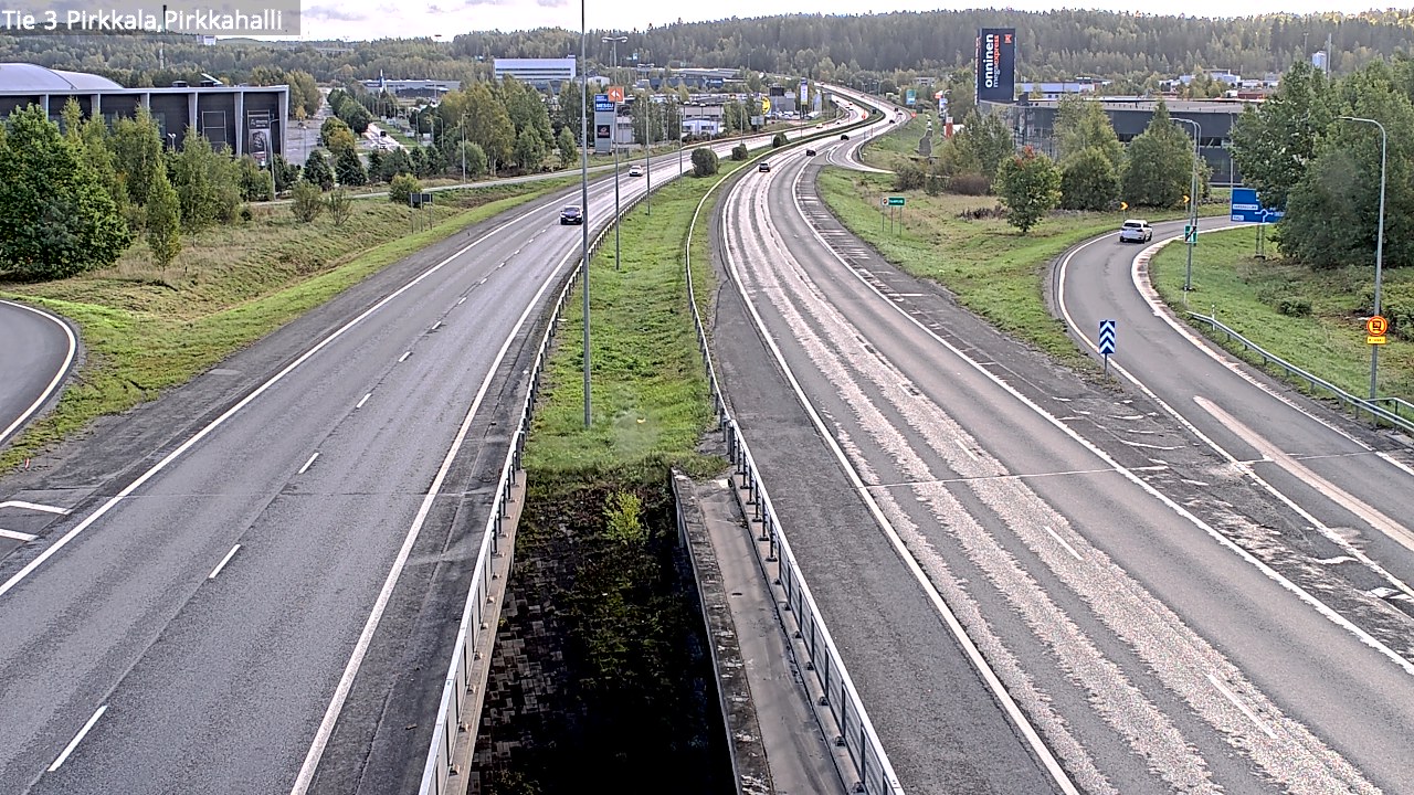 Kelikamerat Kuva Tie 3 Pirkkala, Pirkkahalli, Pirkkala, Pirkanmaa