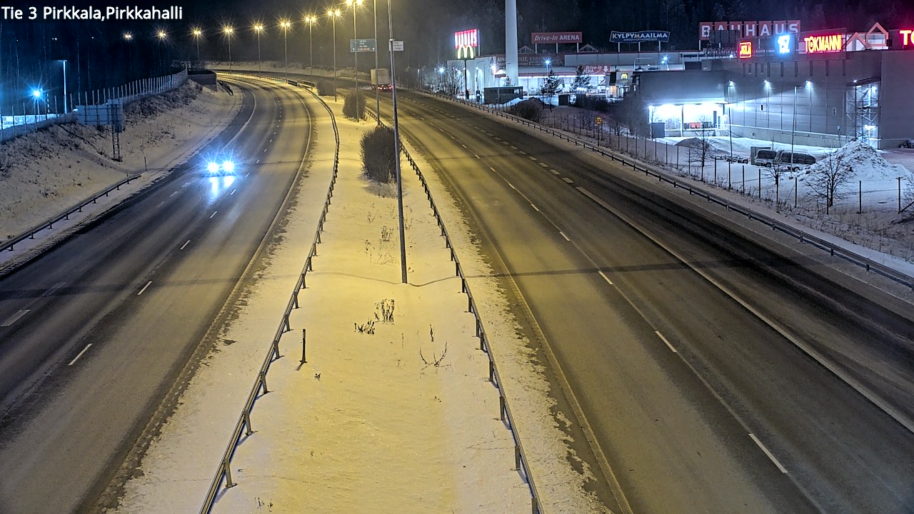 Kelikamerat Kuva Tie 3 Pirkkala, Pirkkahalli, Pirkkala, Pirkanmaa