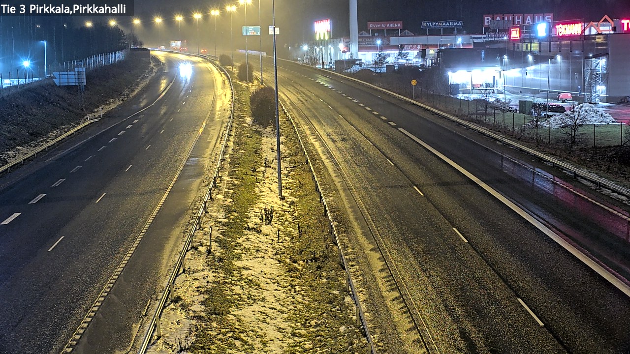 Weather Camera Image Väg 3 Birkala, Pirkkahalli, Pirkkala, Pirkanmaa