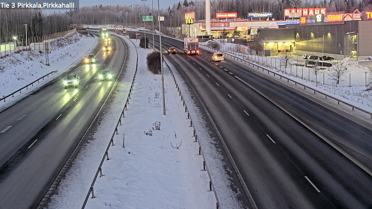 Kelikamerat Kuva Tie 3 Pirkkala, Pirkkahalli, Pirkkala, Pirkanmaa