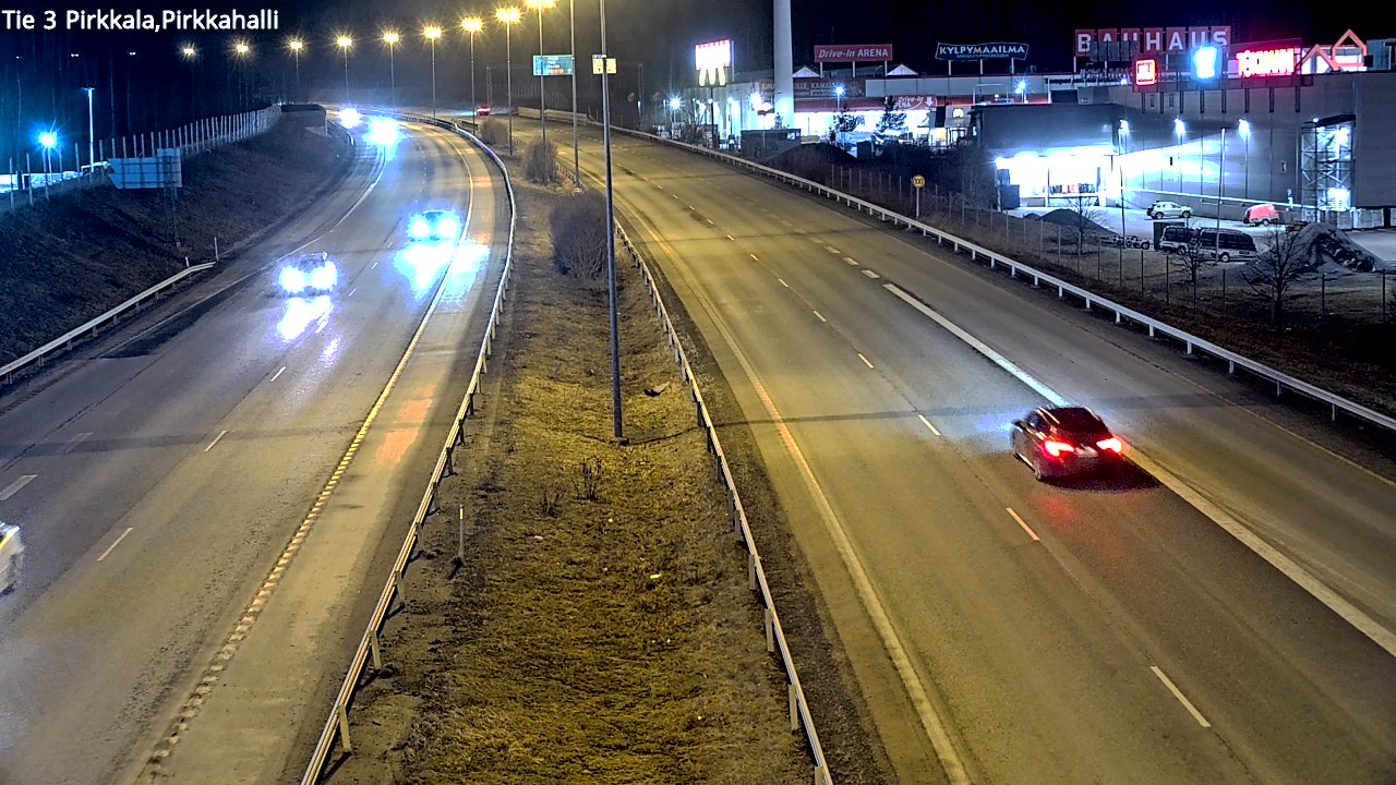 Kelikamerat Kuva Tie 3 Pirkkala, Pirkkahalli, Pirkkala, Pirkanmaa