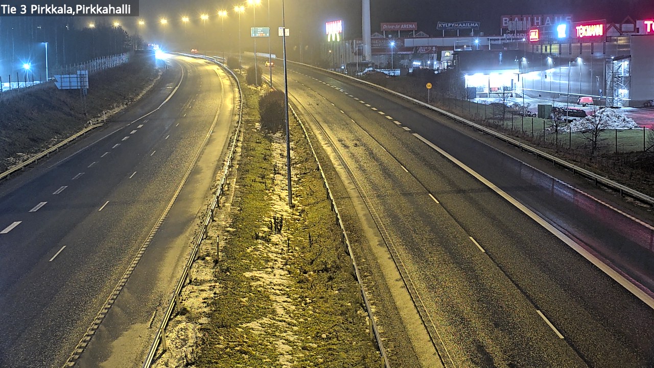 Weather Camera Image Väg 3 Birkala, Pirkkahalli, Pirkkala, Pirkanmaa