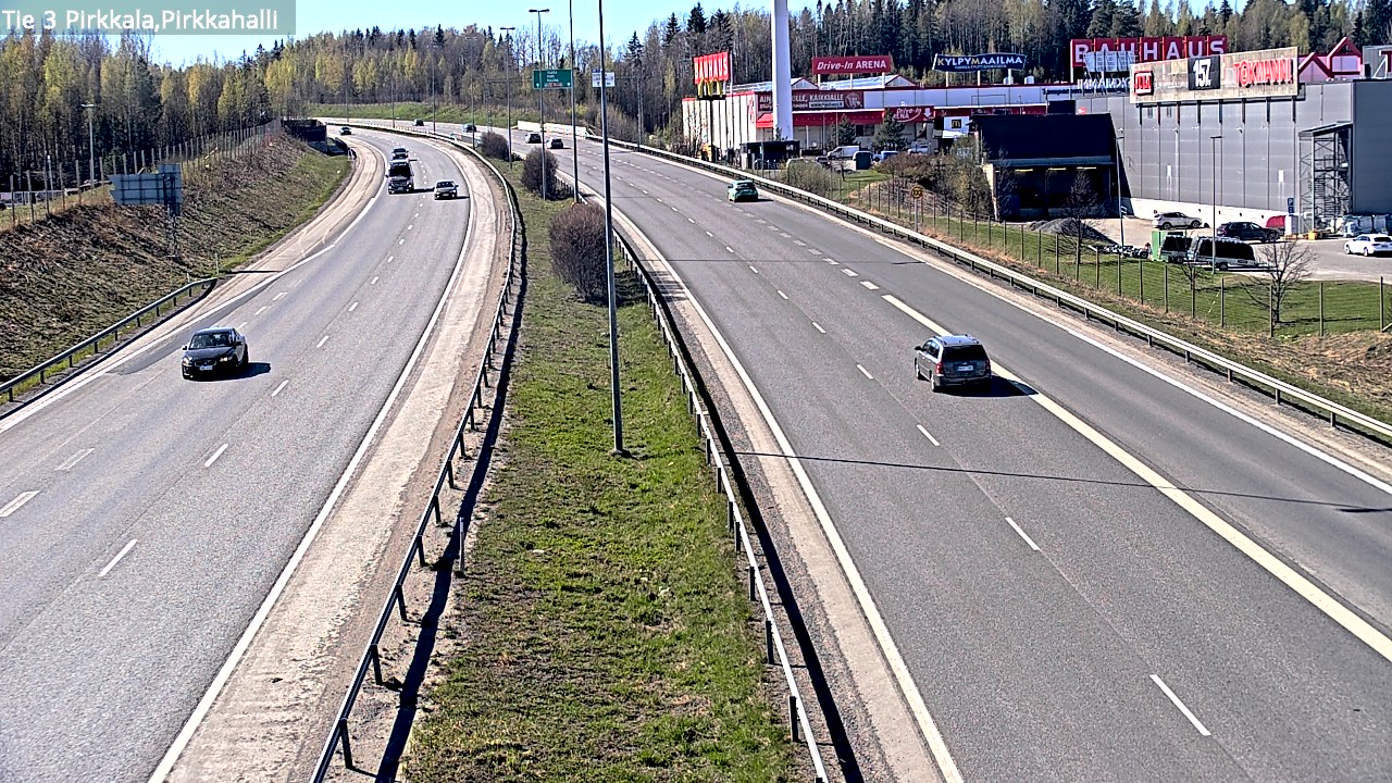 Weather Camera Image Road 3 Pirkkala, Pirkkahalli, Pirkkala, Pirkanmaa