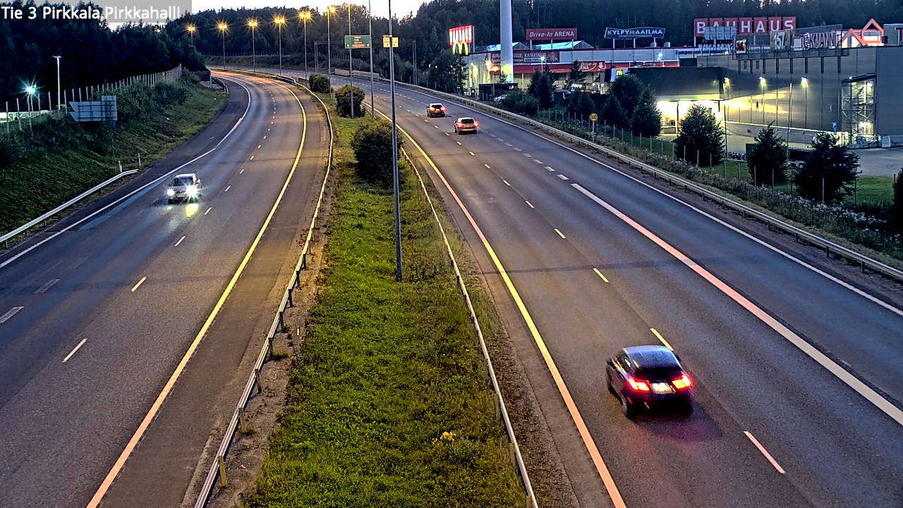 Kelikamerat Kuva Tie 3 Pirkkala, Pirkkahalli, Pirkkala, Pirkanmaa