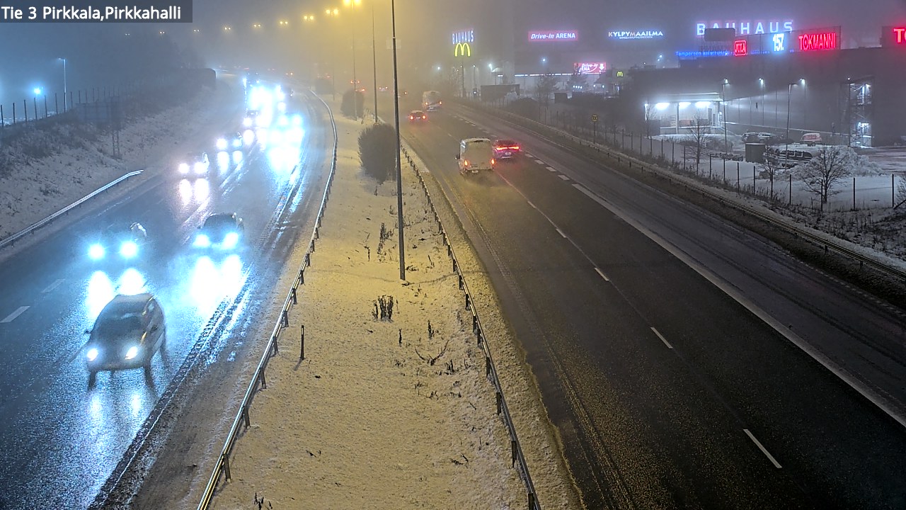 Kelikamerat Kuva Tie 3 Pirkkala, Pirkkahalli, Pirkkala, Pirkanmaa