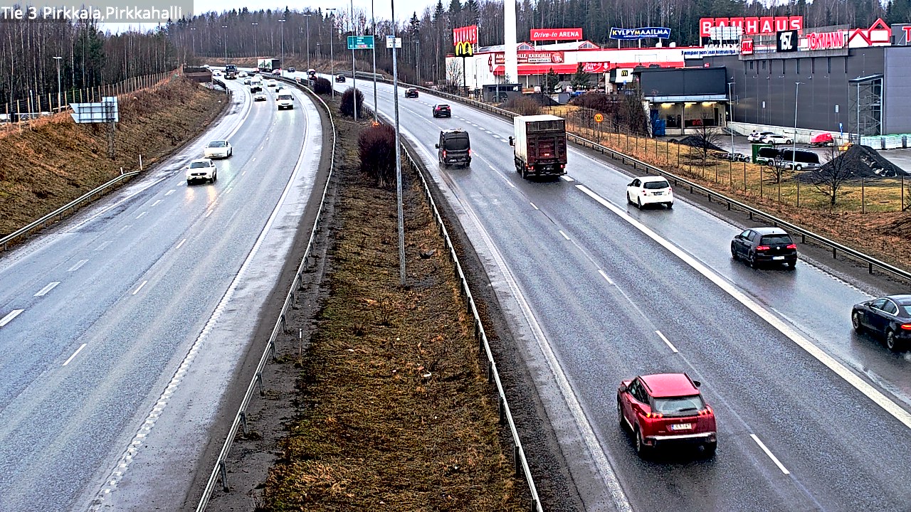 Kelikamerat Kuva Tie 3 Pirkkala, Pirkkahalli, Pirkkala, Pirkanmaa