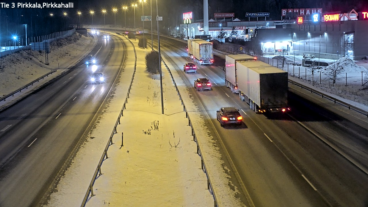 Kelikamerat Kuva Tie 3 Pirkkala, Pirkkahalli, Pirkkala, Pirkanmaa
