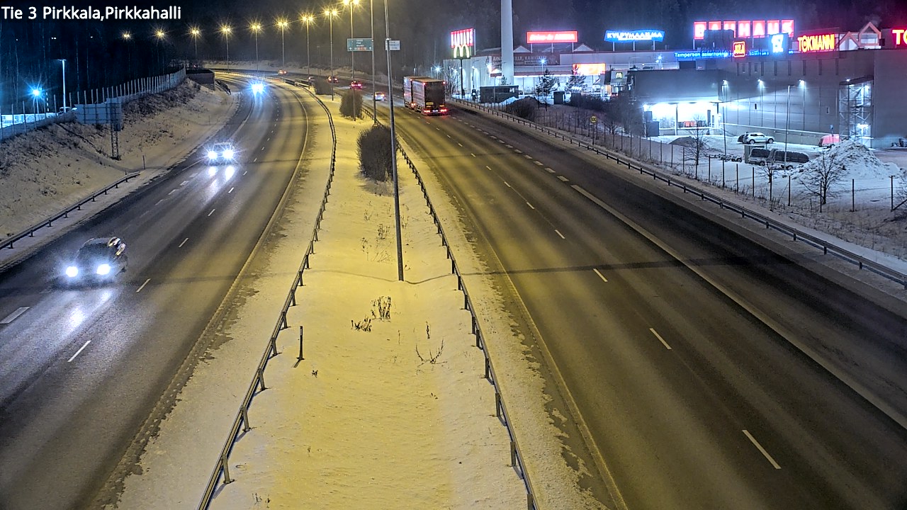 Weather Camera Image Road 3 Pirkkala, Pirkkahalli, Pirkkala, Pirkanmaa