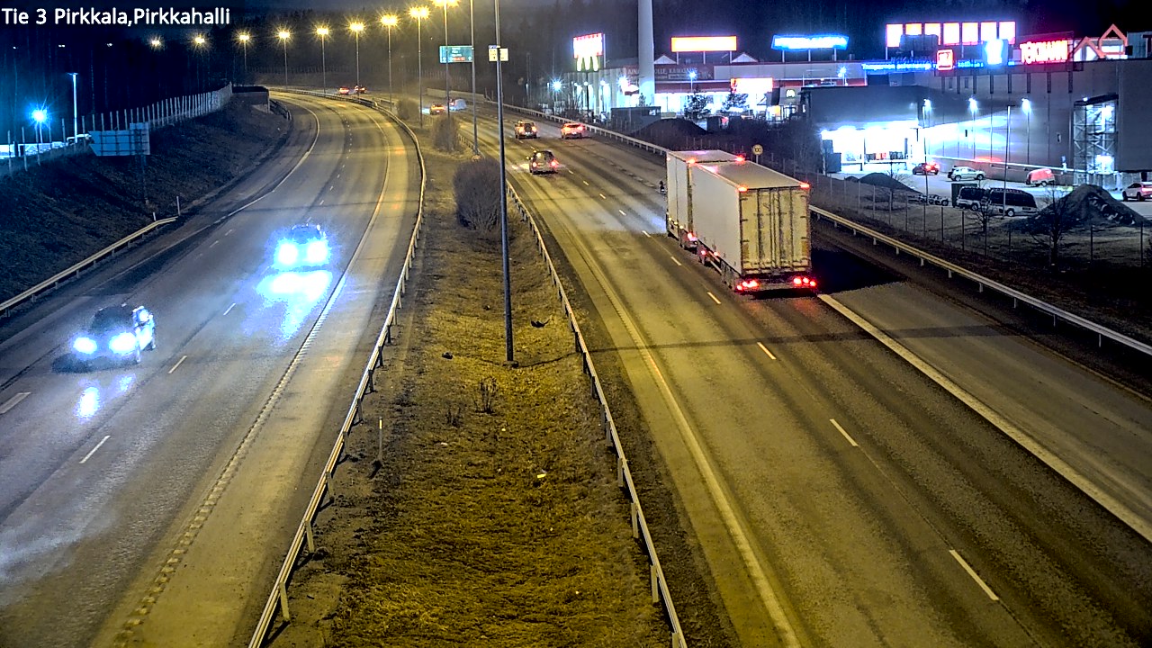 Weather Camera Image Road 3 Pirkkala, Pirkkahalli, Pirkkala, Pirkanmaa