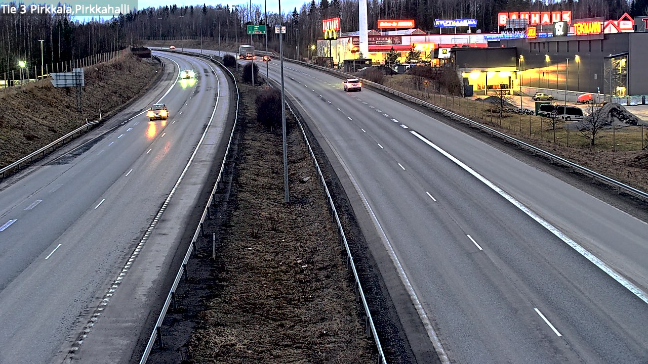 Kelikamerat Kuva Tie 3 Pirkkala, Pirkkahalli, Pirkkala, Pirkanmaa