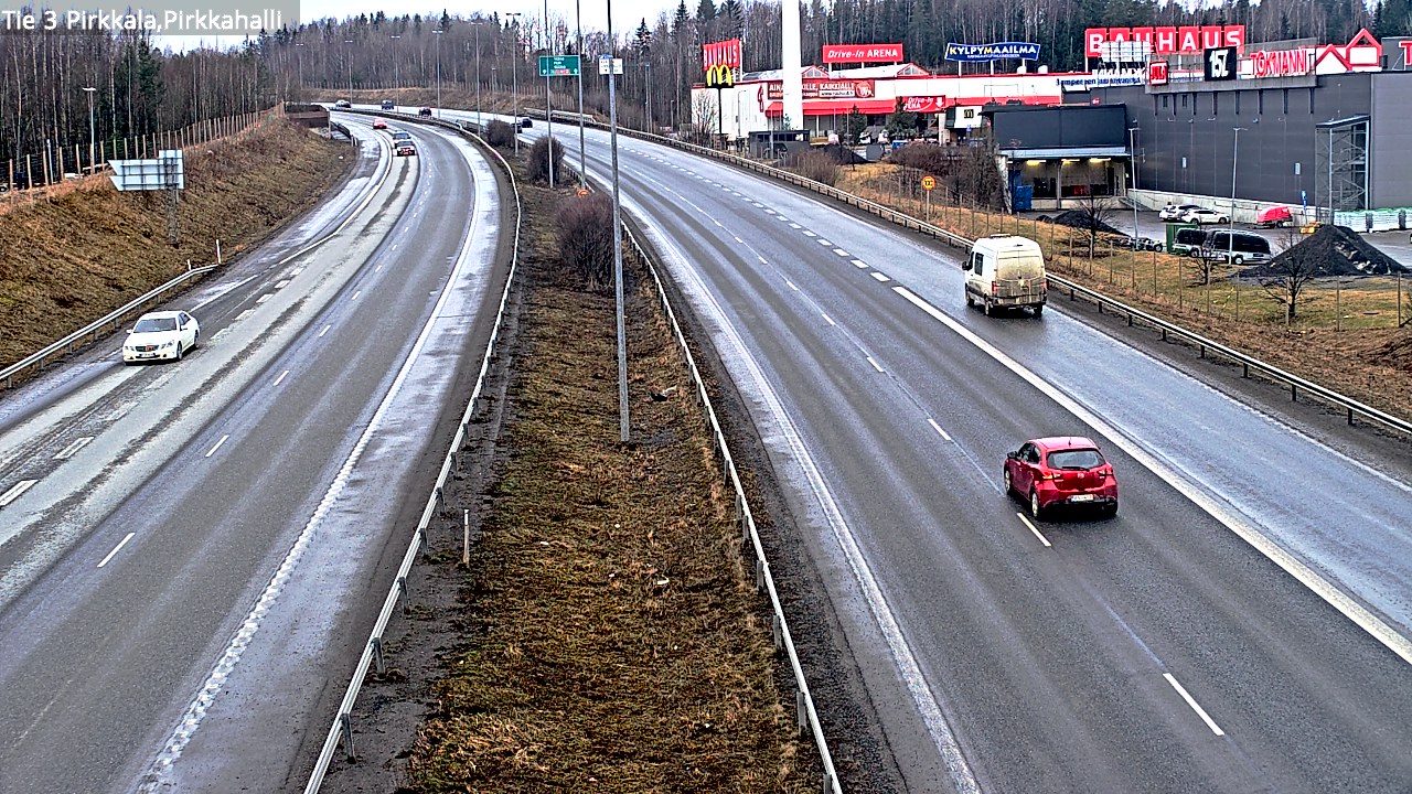 Kelikamerat Kuva Tie 3 Pirkkala, Pirkkahalli, Pirkkala, Pirkanmaa