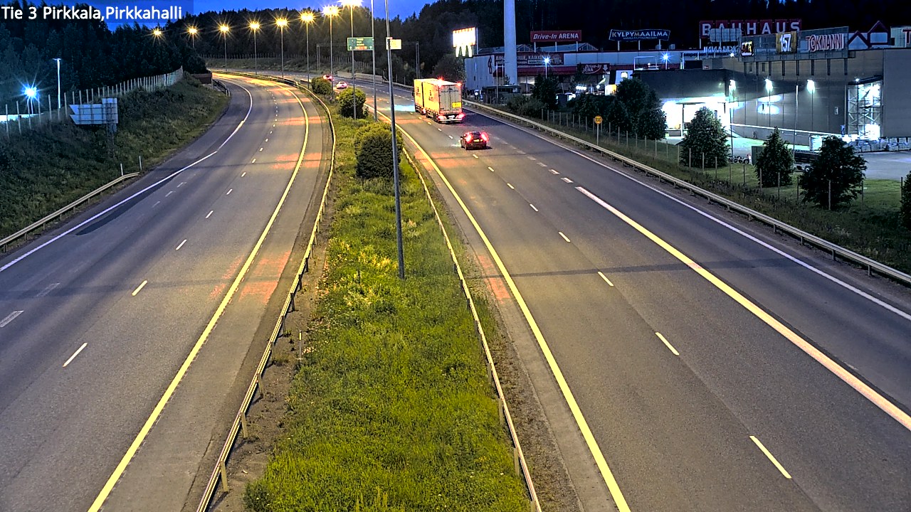 Kelikamerat Kuva Tie 3 Pirkkala, Pirkkahalli, Pirkkala, Pirkanmaa