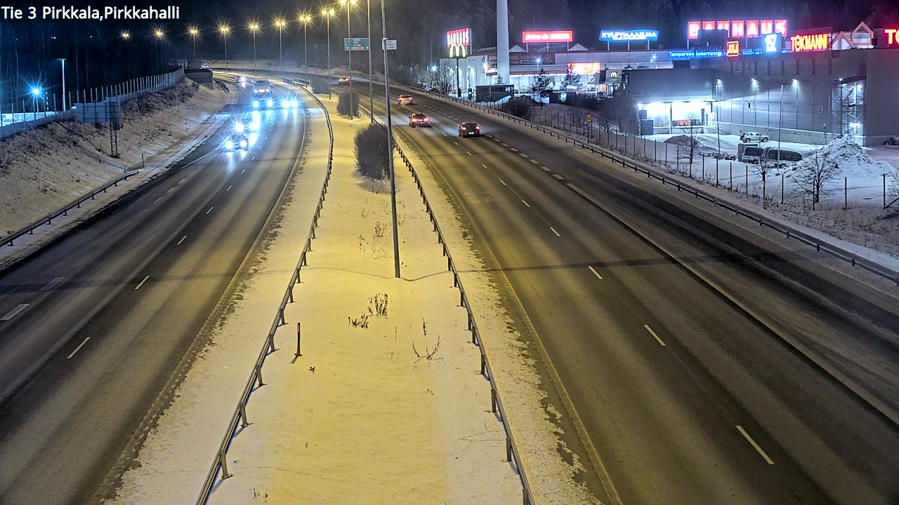 Kelikamerat Kuva Tie 3 Pirkkala, Pirkkahalli, Pirkkala, Pirkanmaa