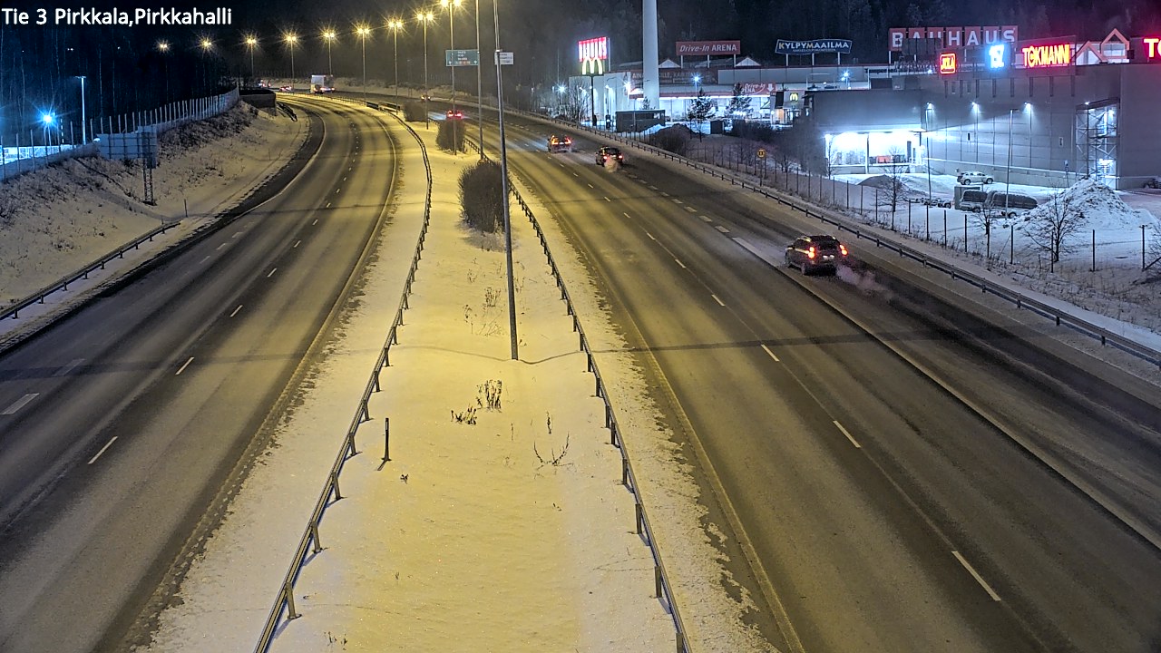 Kelikamerat Kuva Tie 3 Pirkkala, Pirkkahalli, Pirkkala, Pirkanmaa