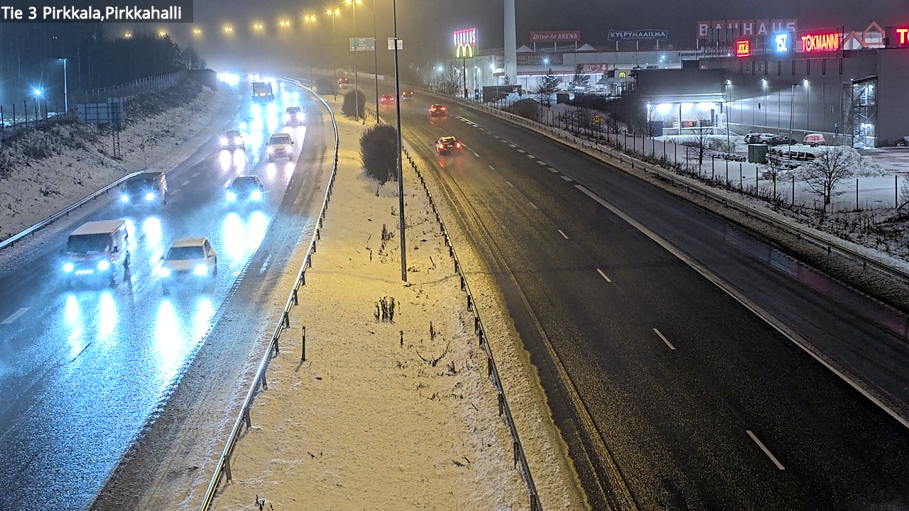 Kelikamerat Kuva Tie 3 Pirkkala, Pirkkahalli, Pirkkala, Pirkanmaa