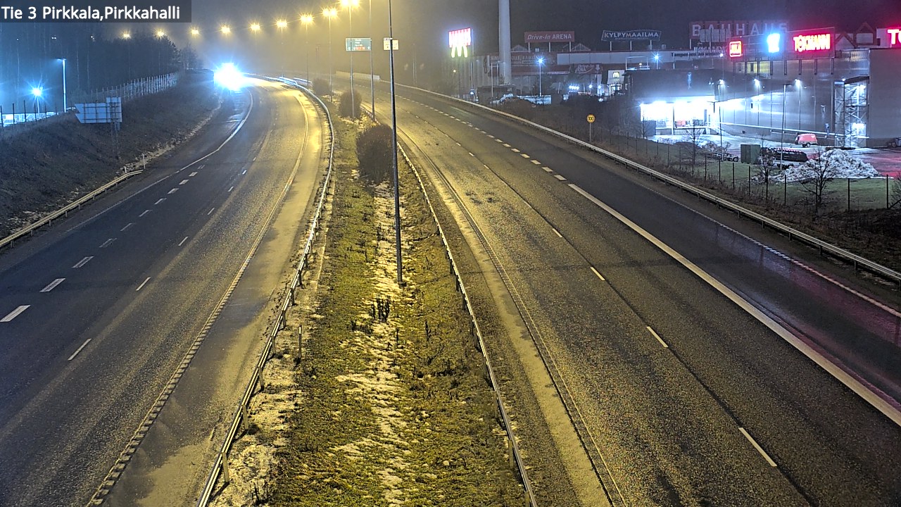 Weather Camera Image Väg 3 Birkala, Pirkkahalli, Pirkkala, Pirkanmaa