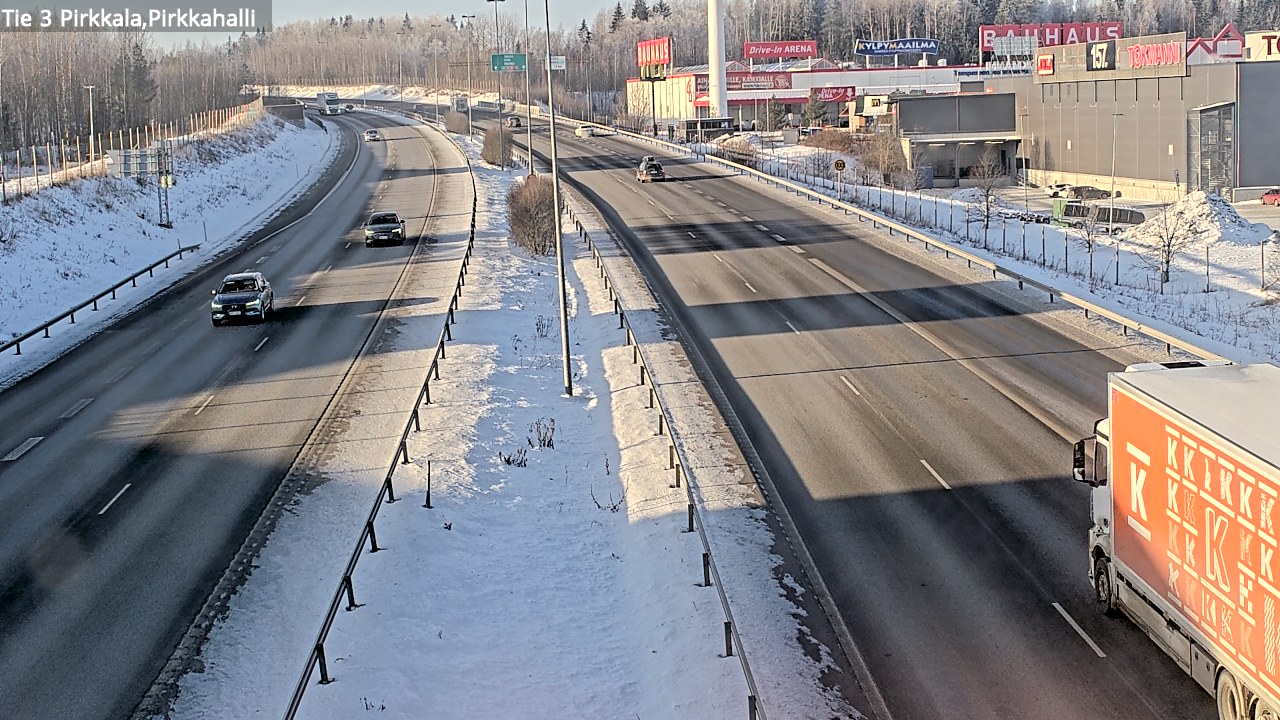 Weather Camera Image Väg 3 Birkala, Pirkkahalli, Pirkkala, Pirkanmaa