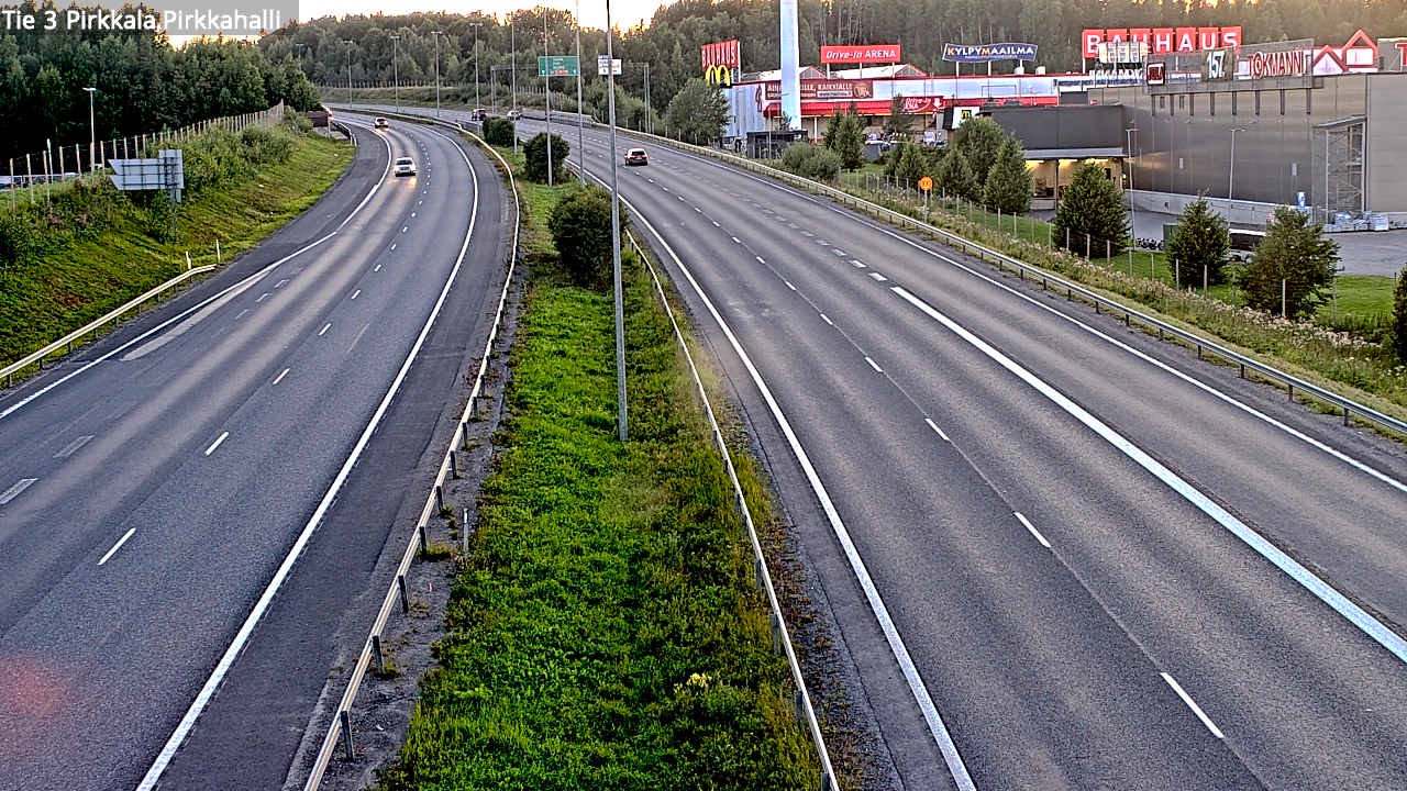 Kelikamerat Kuva Tie 3 Pirkkala, Pirkkahalli, Pirkkala, Pirkanmaa