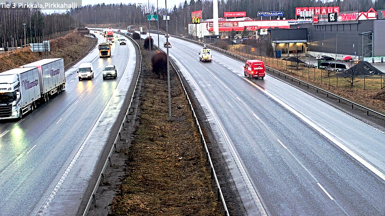 Kelikamerat Kuva Tie 3 Pirkkala, Pirkkahalli, Pirkkala, Pirkanmaa