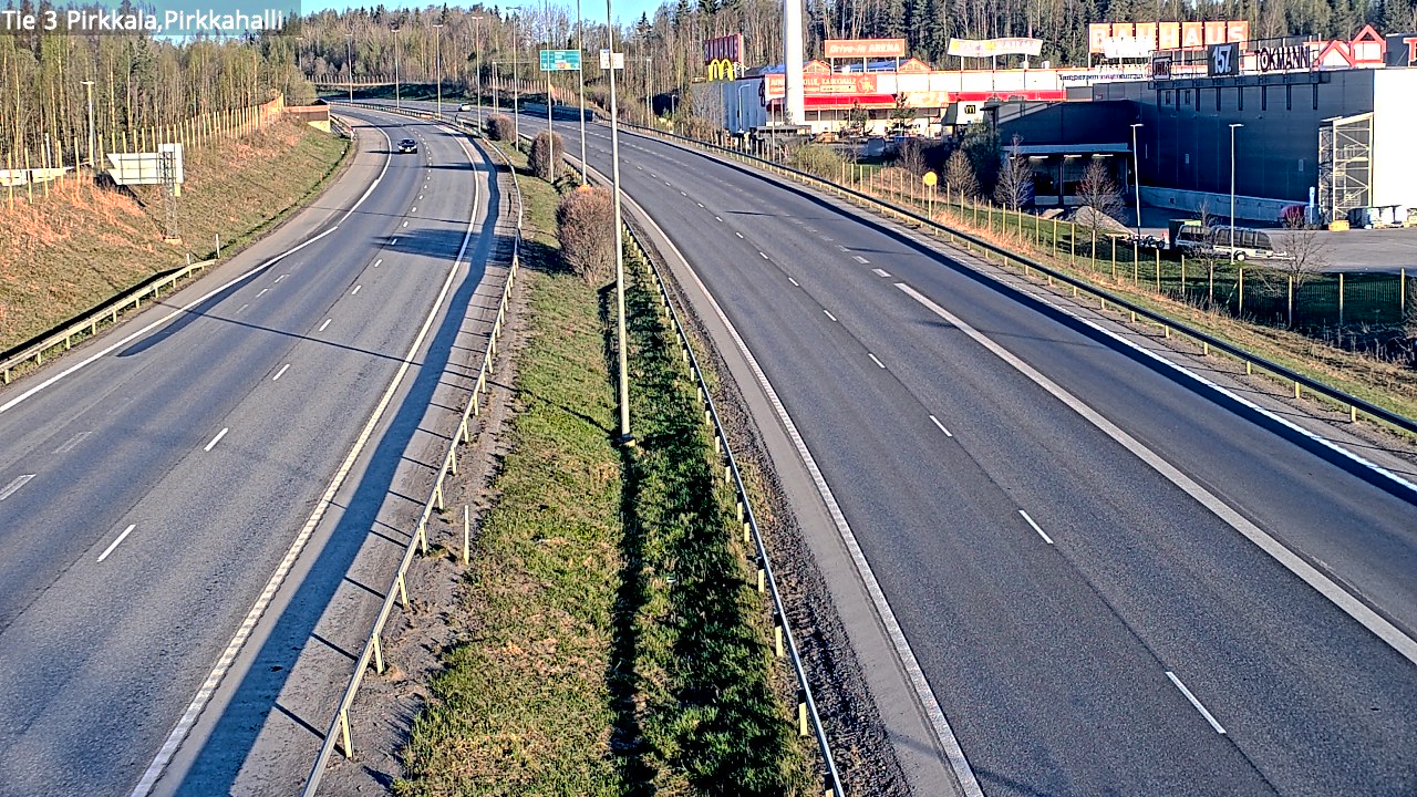 Kelikamerat Kuva Tie 3 Pirkkala, Pirkkahalli, Pirkkala, Pirkanmaa