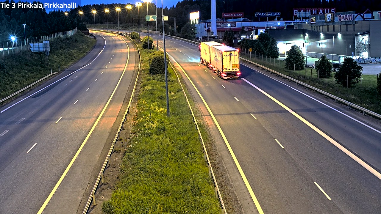 Kelikamerat Kuva Tie 3 Pirkkala, Pirkkahalli, Pirkkala, Pirkanmaa
