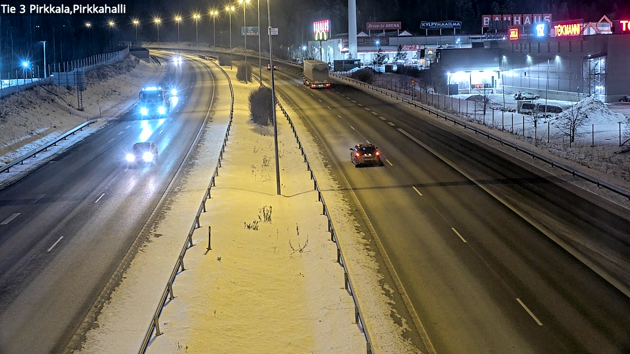 Kelikamerat Kuva Tie 3 Pirkkala, Pirkkahalli, Pirkkala, Pirkanmaa