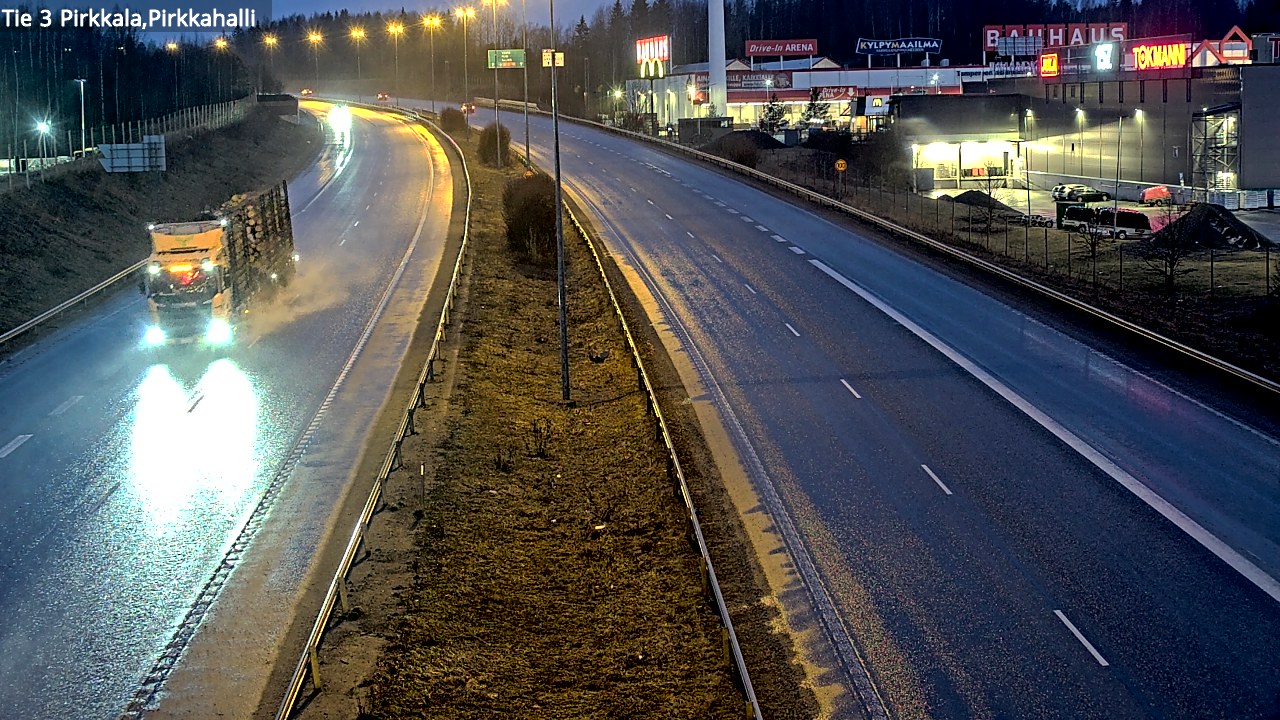 Kelikamerat Kuva Tie 3 Pirkkala, Pirkkahalli, Pirkkala, Pirkanmaa