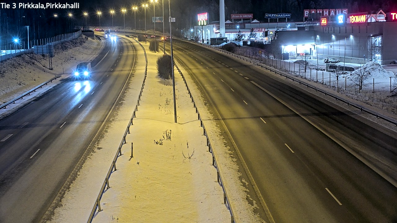 Kelikamerat Kuva Tie 3 Pirkkala, Pirkkahalli, Pirkkala, Pirkanmaa