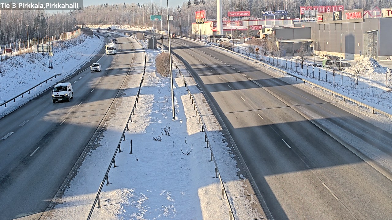 Kelikamerat Kuva Tie 3 Pirkkala, Pirkkahalli, Pirkkala, Pirkanmaa