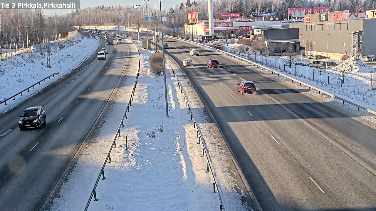 Weather Camera Image Väg 3 Birkala, Pirkkahalli, Pirkkala, Pirkanmaa