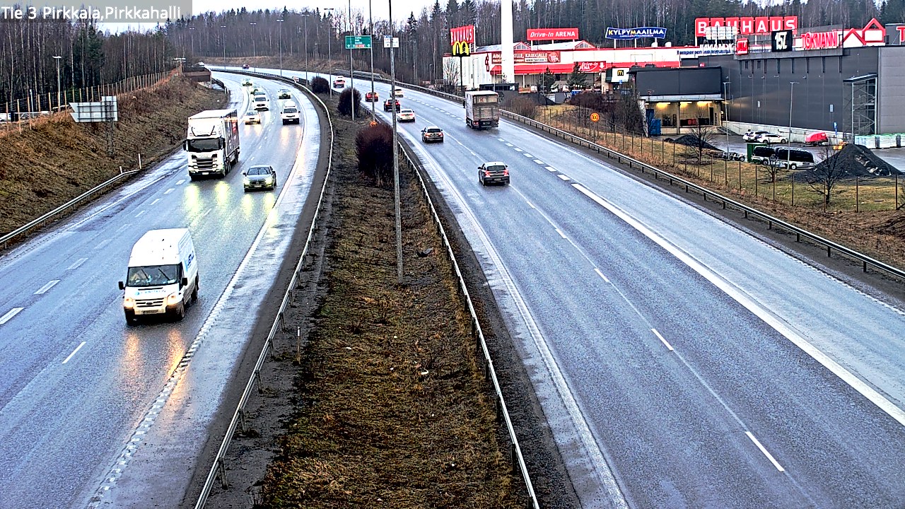 Kelikamerat Kuva Tie 3 Pirkkala, Pirkkahalli, Pirkkala, Pirkanmaa