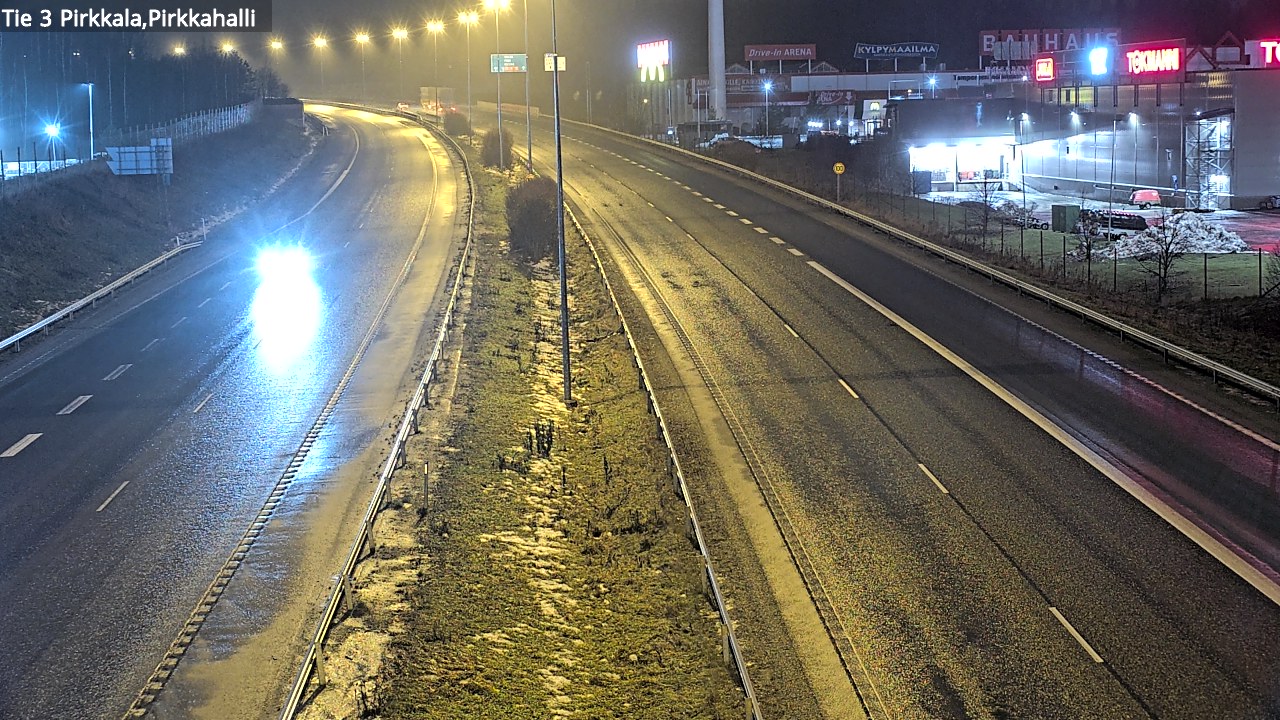 Weather Camera Image Väg 3 Birkala, Pirkkahalli, Pirkkala, Pirkanmaa
