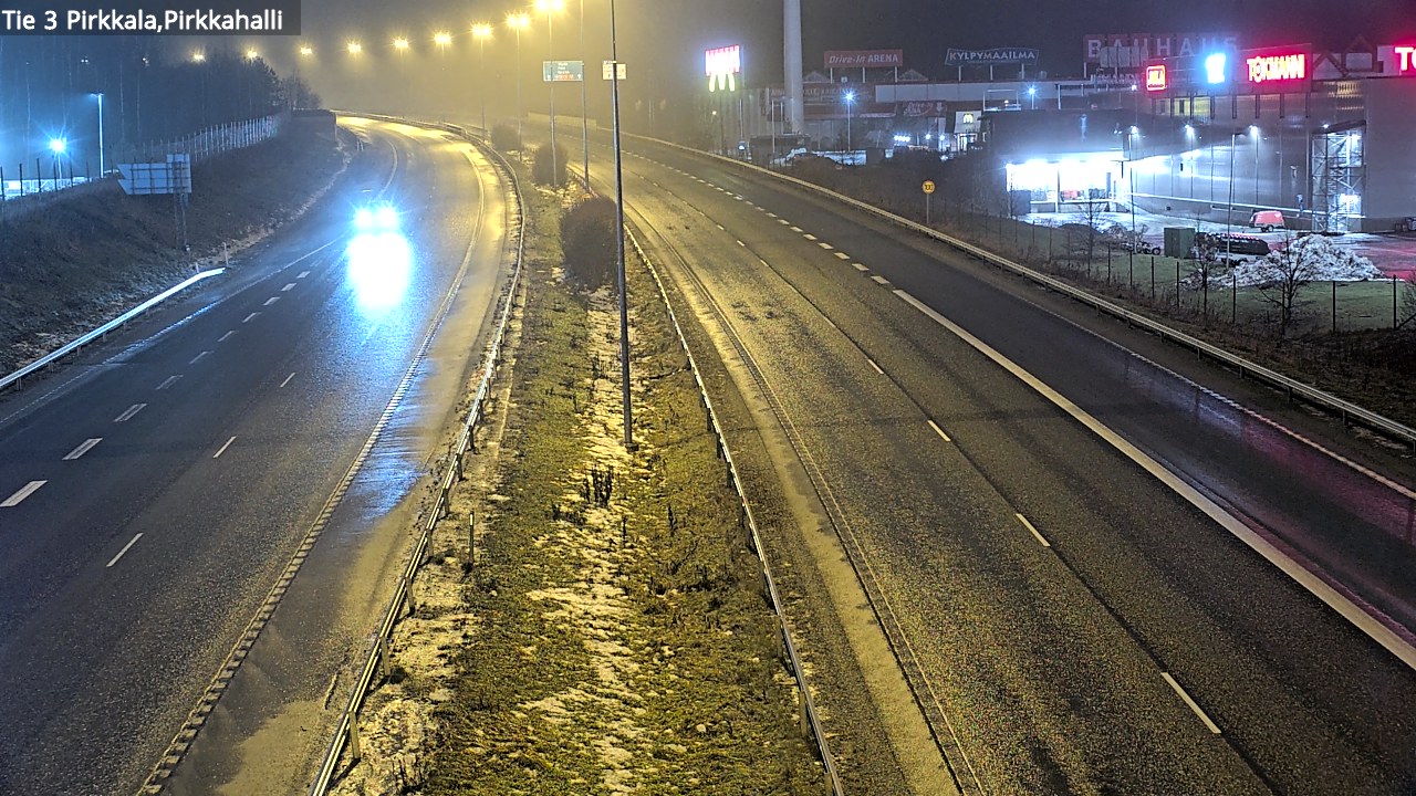 Weather Camera Image Väg 3 Birkala, Pirkkahalli, Pirkkala, Pirkanmaa
