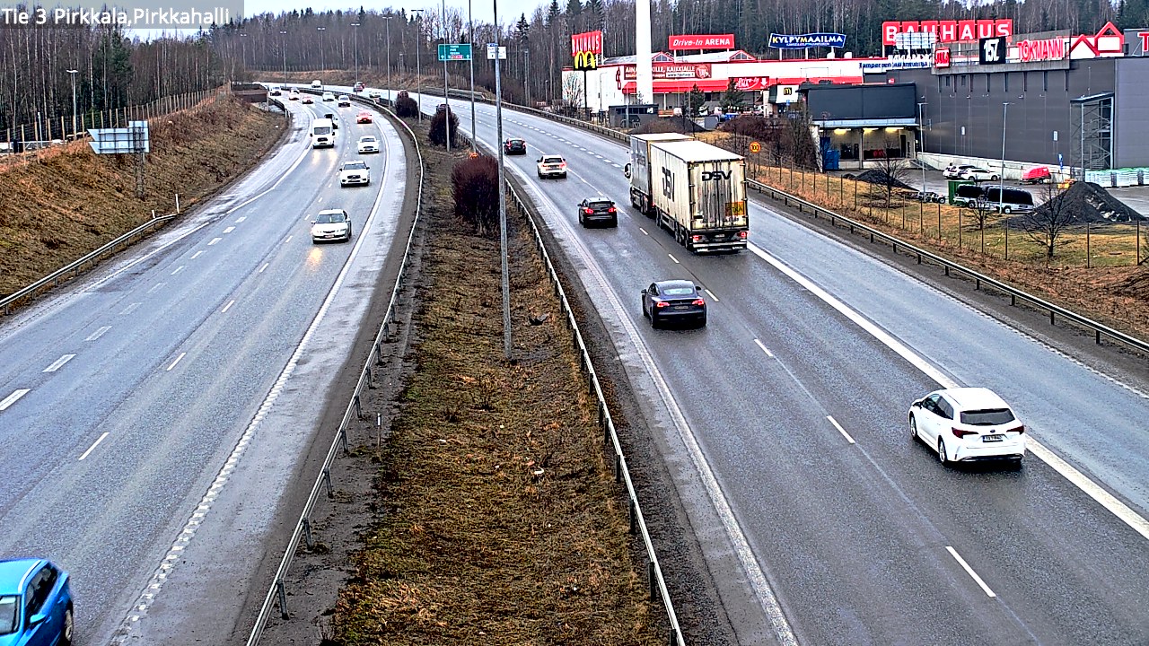 Kelikamerat Kuva Tie 3 Pirkkala, Pirkkahalli, Pirkkala, Pirkanmaa