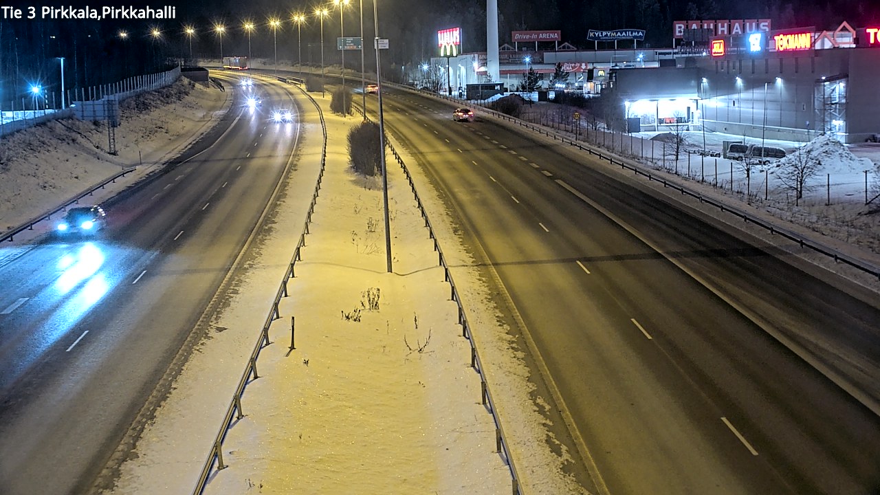 Kelikamerat Kuva Tie 3 Pirkkala, Pirkkahalli, Pirkkala, Pirkanmaa