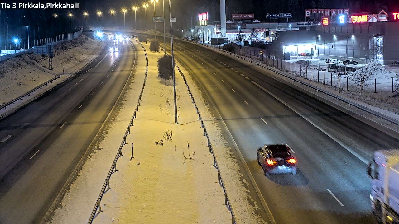 Kelikamerat Kuva Tie 3 Pirkkala, Pirkkahalli, Pirkkala, Pirkanmaa