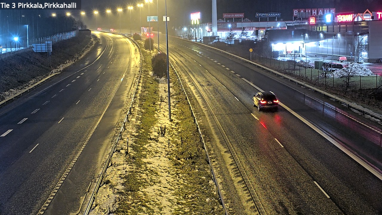Weather Camera Image Väg 3 Birkala, Pirkkahalli, Pirkkala, Pirkanmaa