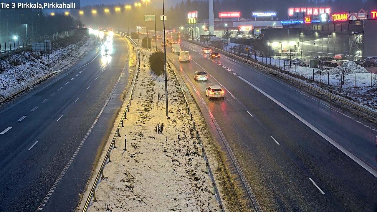 Weather Camera Image Väg 3 Birkala, Pirkkahalli, Pirkkala, Pirkanmaa
