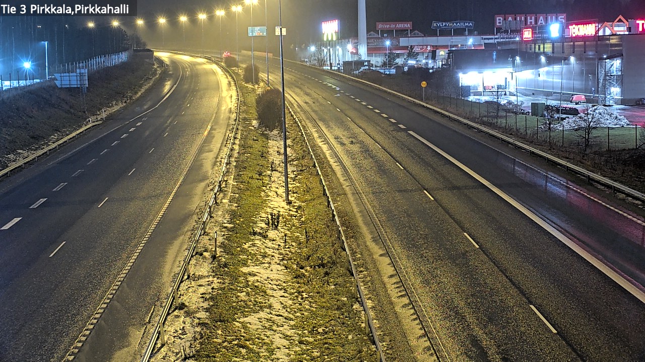 Weather Camera Image Väg 3 Birkala, Pirkkahalli, Pirkkala, Pirkanmaa