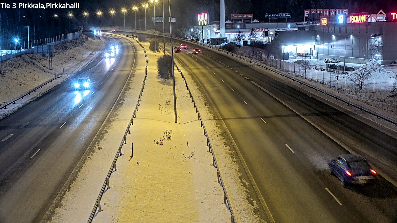 Kelikamerat Kuva Tie 3 Pirkkala, Pirkkahalli, Pirkkala, Pirkanmaa