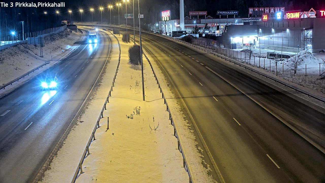 Kelikamerat Kuva Tie 3 Pirkkala, Pirkkahalli, Pirkkala, Pirkanmaa