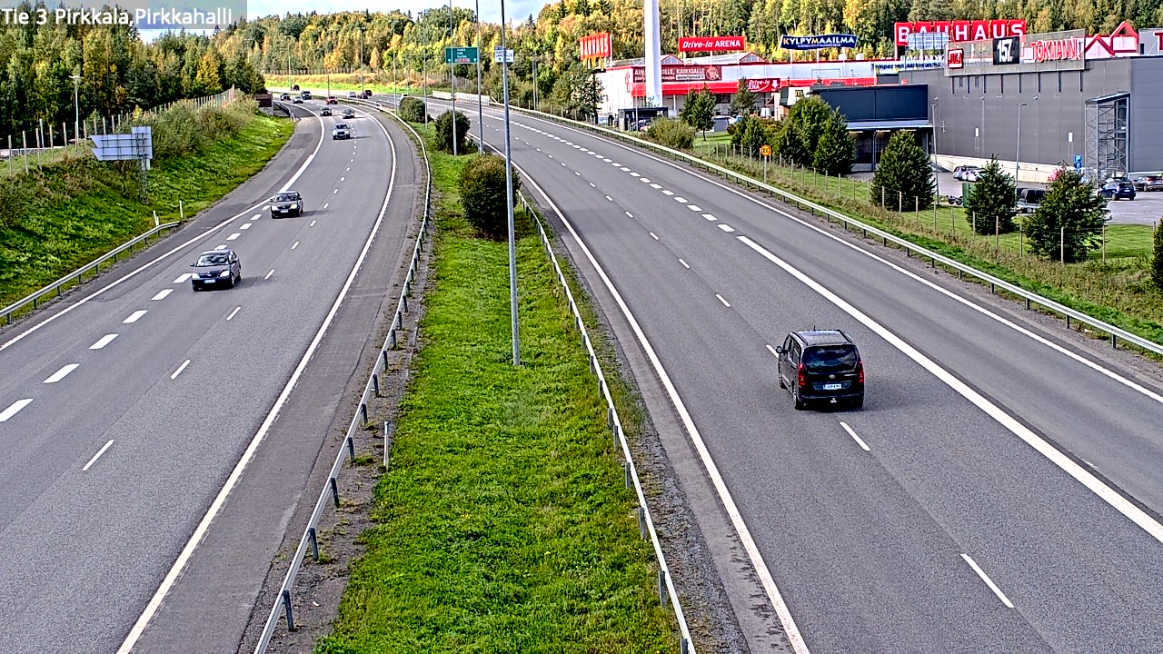 Kelikamerat Kuva Tie 3 Pirkkala, Pirkkahalli, Pirkkala, Pirkanmaa