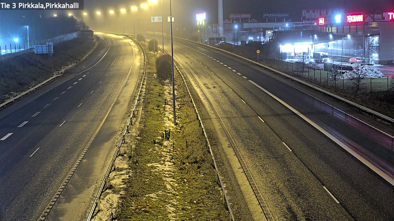 Weather Camera Image Väg 3 Birkala, Pirkkahalli, Pirkkala, Pirkanmaa