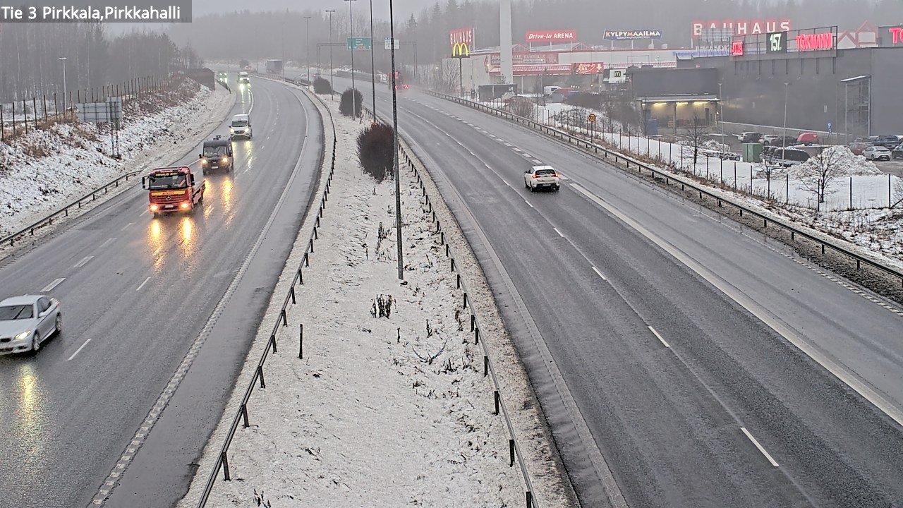 Weather Camera Image Väg 3 Birkala, Pirkkahalli, Pirkkala, Pirkanmaa