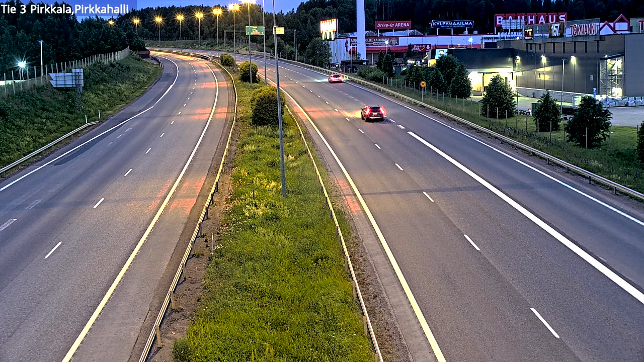 Kelikamerat Kuva Tie 3 Pirkkala, Pirkkahalli, Pirkkala, Pirkanmaa
