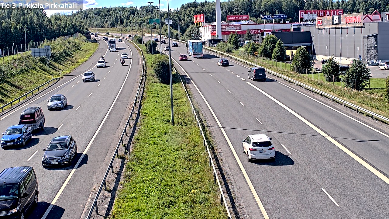 Kelikamerat Kuva Tie 3 Pirkkala, Pirkkahalli, Pirkkala, Pirkanmaa