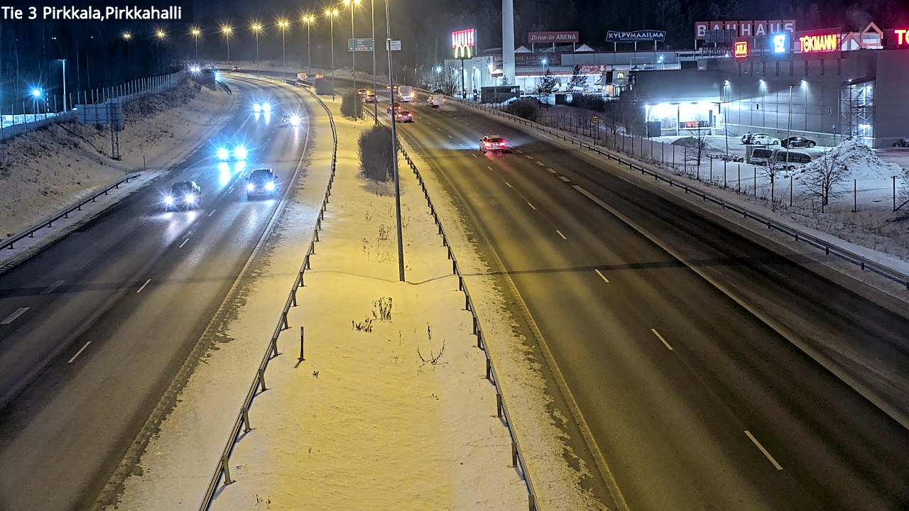 Kelikamerat Kuva Tie 3 Pirkkala, Pirkkahalli, Pirkkala, Pirkanmaa