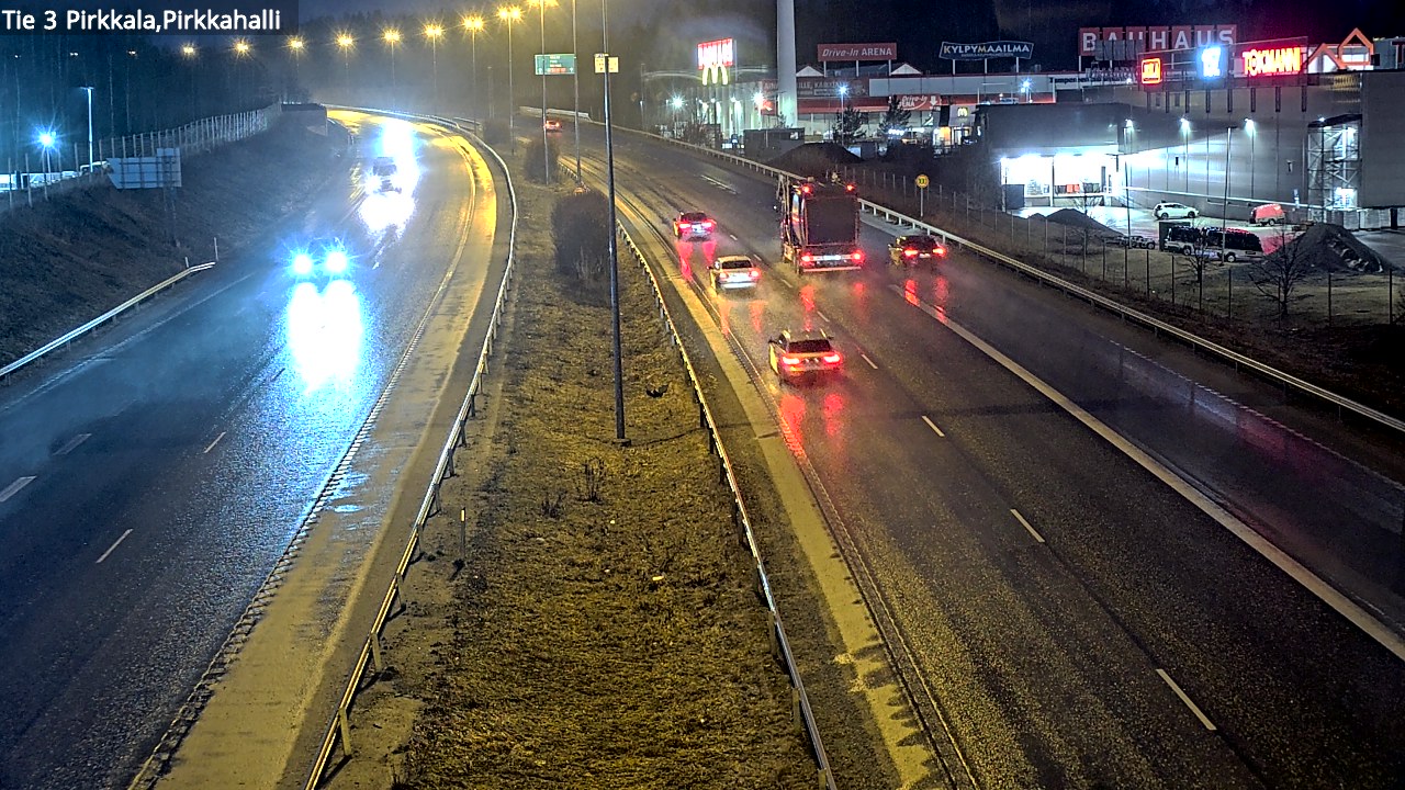 Kelikamerat Kuva Tie 3 Pirkkala, Pirkkahalli, Pirkkala, Pirkanmaa